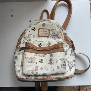 Disney Loungefly Dumbo Icons Mini Backpack Rare - Picture 1 of 4