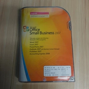Microsoft Office Small Business Edition 2007 UPGRADE w/ Key number - Picture 1 of 7