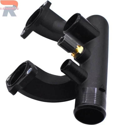 Tubo de saída com sensor LNA1600AA tampa termostática para Jaguar Vanden Plas XJ8 XK8 - Imagem 1 de 4