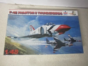 NOS ESCI F-4E Phantom II Thunderbirds Model Kit 1:48 4050 SEALED - Bild 1 von 7
