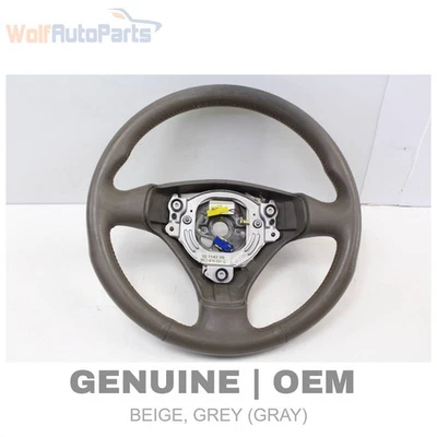 AUDI A4 QUATTRO 2002-2005 - Volante deportivo de cuero de 3 radios 8E0419091Q Foto 1 de 4