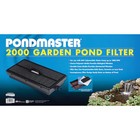 PONDMASTER 02200 PM2000 Fltr use w/pumps up to 2000GPH, remvble fltr media