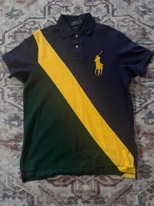 polo ralph lauren mens polo shirt medium big pony - Picture 1 of 2