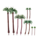 10 Pcs Zug Baum Landschaft Architektur Baum Kunststoff Palm Bäume