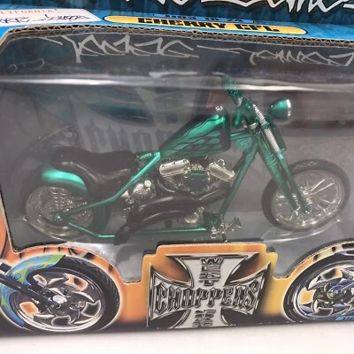 Jesse James Cherry CFL JJ03-18-24 Motorcycle Green West Coast Choppers - Image 1 of 4