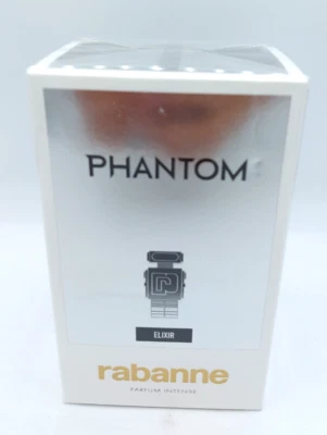 Paco Rabanne Phantom Elixir 100ml/3,4 oz Perfume Selado Intenso Autêntico 2025! - Imagem 1 de 3
