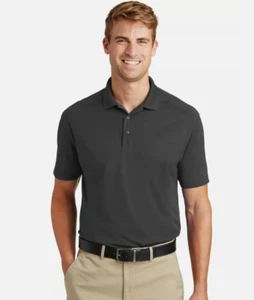 CornerStone Mens Sz L Short Sleeve Lightweight Snag Proof Polo Shirt Gray - Picture 1 of 8