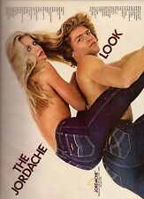 1980 Jordache Jeans Sexy Blonde Vintage Print Ad 1980s