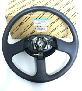 New Genuine Steering Wheel 3 Spoke Gray Color For Toyota Hilux LN 90 - LN111 OEM - Picture 1 of 5
