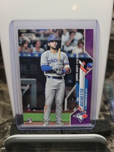 2020 Topps Update Bo Bichette Purple SP RC #U-1  Blue Jays Meijer Exclusive
