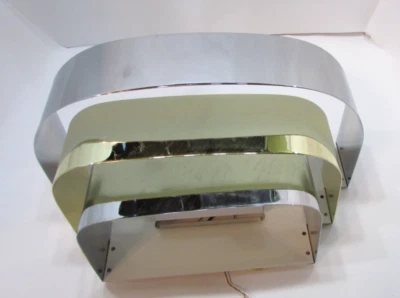 Ретро-мод современный прогресс ярусный золотистый серебристый металлический 1 лампа настенное бра - Изображение 1 из 4