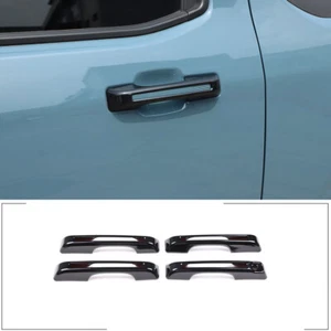 Manijas de puerta lateral negras cubierta moldura accesorios exteriores para Ford Maverick 2022+ - Imagen 1 de 11