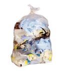 400 Pieces STRONG STANDARD DUTY CLEAR REFUSE SACKS BAGS