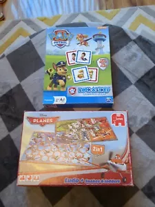 PAW PATROL MATCHING GAME & DISNEY SNAKES AND LADDERS - Picture 1 of 6