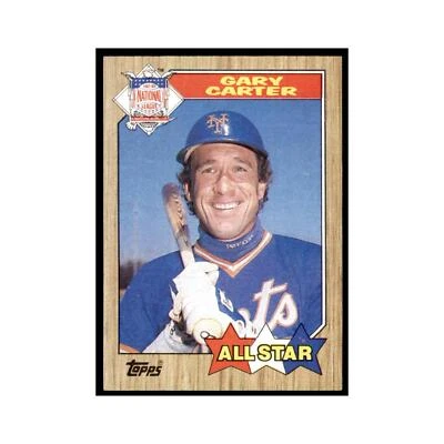1987 Topps Gary Carter Baseball Cards #602 - Image 1 of 3