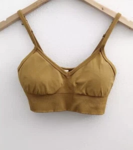 LULULEMON Ebb to Street Bra C/D Style LW2BRJS SDBR Size US2/UK6 - Picture 1 of 4
