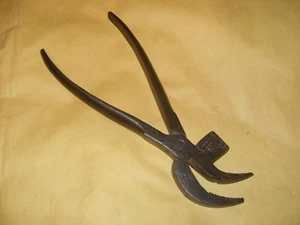 Vintage George Barnsley Cobblers Lasting Pliers - Around 9 1/8" Total Length - Picture 1 of 2