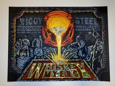 Whiskey Myers Poster Johnstown, PA SWIRL FOIL NUM x/73 OFFICIAL Print 2/25/2023