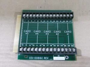 YORK 031-00816C REV A / REV B PLATINE CARD AK - Bild 1 von 3