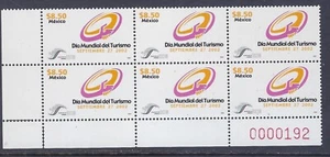 WORLD TOURISM DAY, PB6 FLUORESCENT paper SC#2293 CV$14+ (flo125a) - Picture 1 of 1