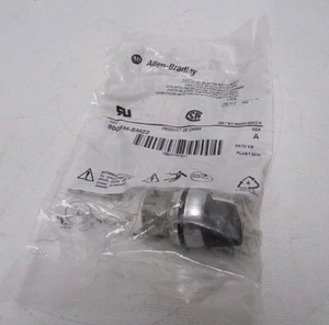 (NEW) Allen-Bradley Maintained 2 Position Selector Switch Cat. 800FM-SM22 Ser A - Foto 1 di 3
