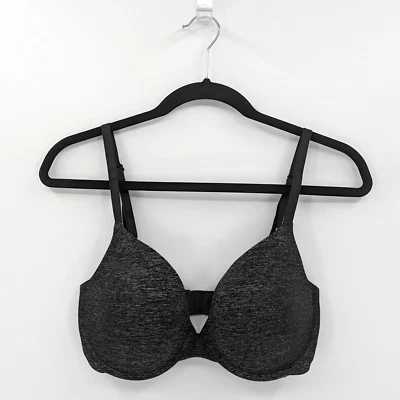 Sujetador Victoria's Secret para mujer 34DD gris jaspeado elevación semi demi Foto 1 de 4