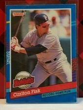 1991 Donruss Baseball #BC-6 - Carlton Fisk - HOF - Record HR - Chicago White Sox