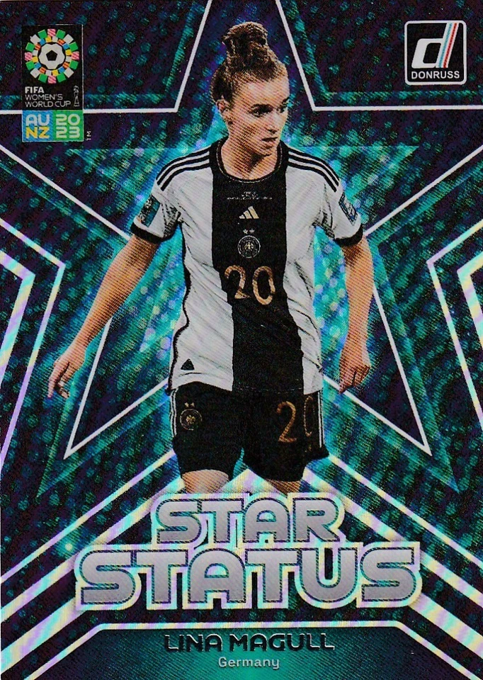 2023 Donruss FIFA Womens World Cup Star Status #11 Lina Magull - Image 1 of 1
