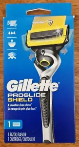 1 maquinilla de afeitar Gillette ProGlide Shield y 1 cartucho para un afeitado más suave y limpio - Imagen 1 de 5