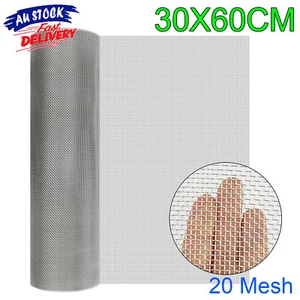 Stainless Steel Woven Wire Filter Screen Sheet 20 Mesh Air Vent Mesh Guard AU - Picture 1 of 12