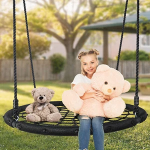 48'' Spider Web Tree Net Swing PE Rope Large Size For Parks Playgrounds Backyard - Picture 1 of 15