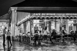  New Orleans CAFE DU MONDE delicious beignet 10X15 fine art photo,French Quarter - Picture 1 of 1