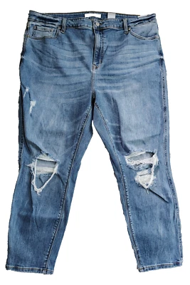 eunina super high-rise boyfriend jeans, ROCKY - Image 1 of 4