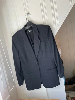 Blazer Armani azul marino a cuadros Foto 1 de 4