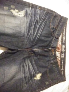 Jeans Ring Of Fire da uomo 38x32 sottili dritti denim Los Angeles + - Foto 1 di 8