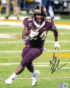 MOHAMED IBRAHIM SIGNED AUTOGRAPHED MINNESOTA GOPHERS 8X10 PHOTO BECKETT - Picture 1 of 1
