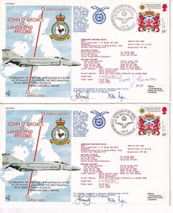 ZUFÄLLIGE SAMMLUNG VON 18 RAF SIGNIERTEN COVERN - Bild 1 von 9