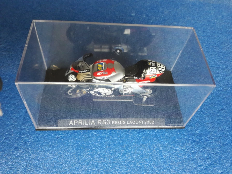 156 APRILIA RS3 REGIS LACONI 2002 SCALA 1: 24 BOX ATLAS - Immagine 1 di 1