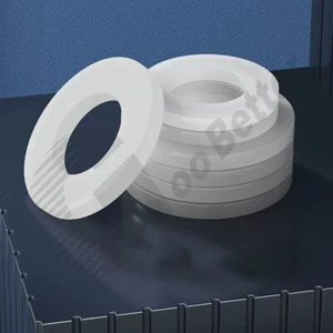 M2~M22 White Plastic Nylon Flat Spacer Washer Insulation Gasket Ring For Screw - Picture 1 of 10