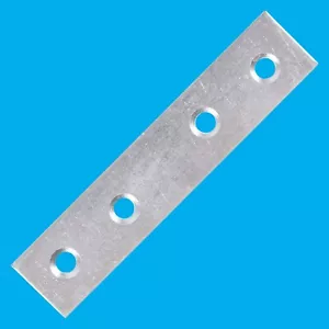 100x 75mm (7.6cm) Plano Acero Abrazaderas Recto Placas Reparación Fijación Junta - Imagen 1 de 2