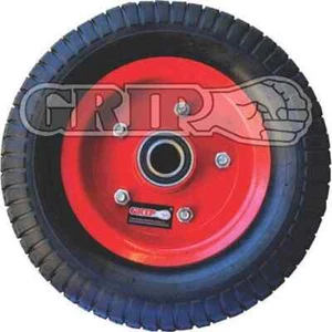 Grip 52099 320mm 1" Offset Rubber Two Piece Steel Core Pnuematic Wheel - Picture 1 of 2