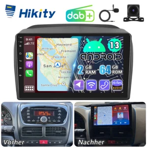 für Fiat Doblo 2 Opel Combo D DAB+ 64GB Carplay Android 15 Radio GPS Navi Kamera - Bild 1 von 19