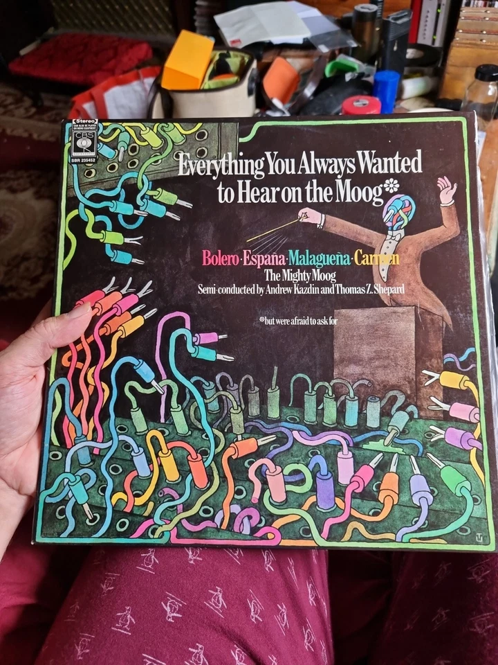 EVERYTHING YOU ALWAYS WANTED TO HEAR ON THE MOOG ANDREW KAZDIN & THOMAS Z.SHEPAR - Image 1 of 1