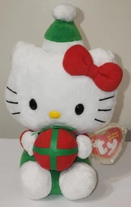 Ty Beanie Baby - HELLO KITTY Ornament Present 6" MWMTs Plush Stuffed Animal Toy - Picture 1 of 7