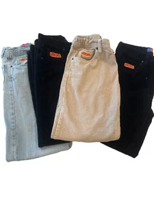 EMPYRE Pants Mens   Boys 28 Corduroy Skater LOT OF 4 Gray Brown Y2K Style - Picture 1 of 4