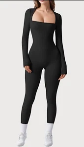 jumpsuits for women Square Neck High Rise,Elegant Fashion For Any Occasion,Med - Picture 1 of 8