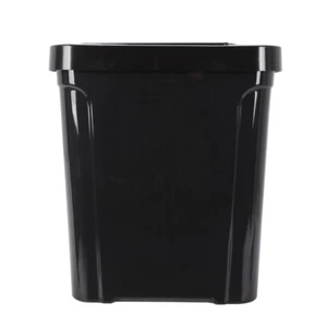 Plastic Touch Top Lid Kitchen Trash Can Wastebasket 7.6 Gal Garbage Container - Picture 1 of 11