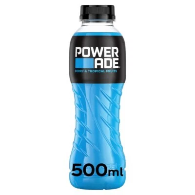 Powerade Berry and Tropical Sports Drink Pack of 500ml