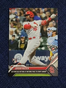 MLB TOPPS NOW 2023 #72 JORDAN WALKER RC 7 JUEGO HIT STREAK PARA COMENZAR CARRERA!!! - Imagen 1 de 2