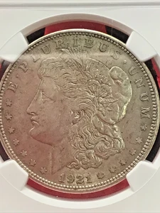 NGC XF45 ~ 1921-D ~ MORGAN SILVER DOLLAR; NICE COIN; NICE PATINA - Picture 1 of 6